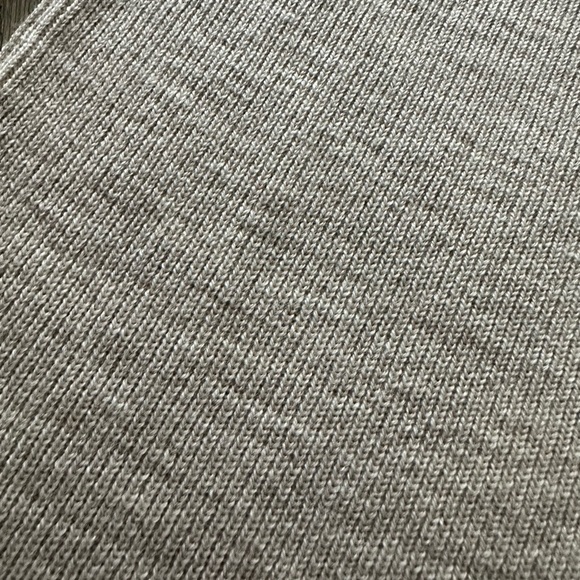 Eileen Fisher Light Tan Very Soft Merino Wool Sweater - Picture 7 of 9